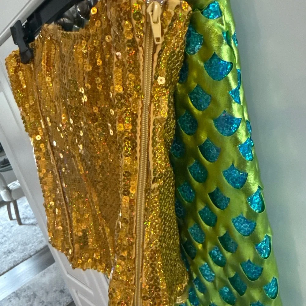 ROMA 2pc Sexy Seductive Siren Of The Sea Mermaid  Halloween Costume Size M - Picture 12 of 13